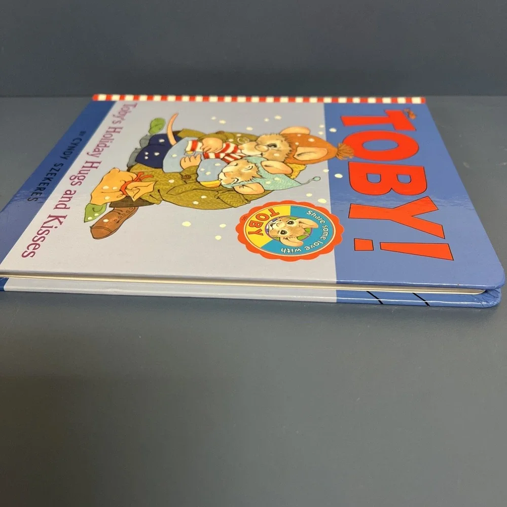 Tobys Holiday Hugs and Kisses - Hardcover By Szekeres,‎ Cyndy First Edition 2000